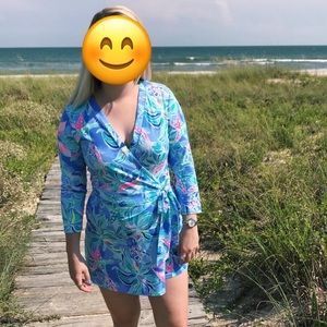 Lilly Pulitzer Wrap Romper